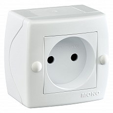 Розетка без заземления mono electri...
